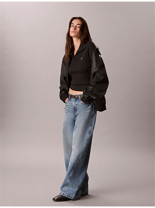 ls wvn label tneck herley CALVIN KLEIN JEANS | LV047H203GUB1